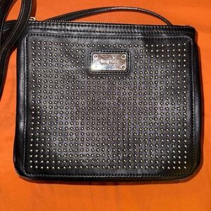 Nine West black crossbody purse